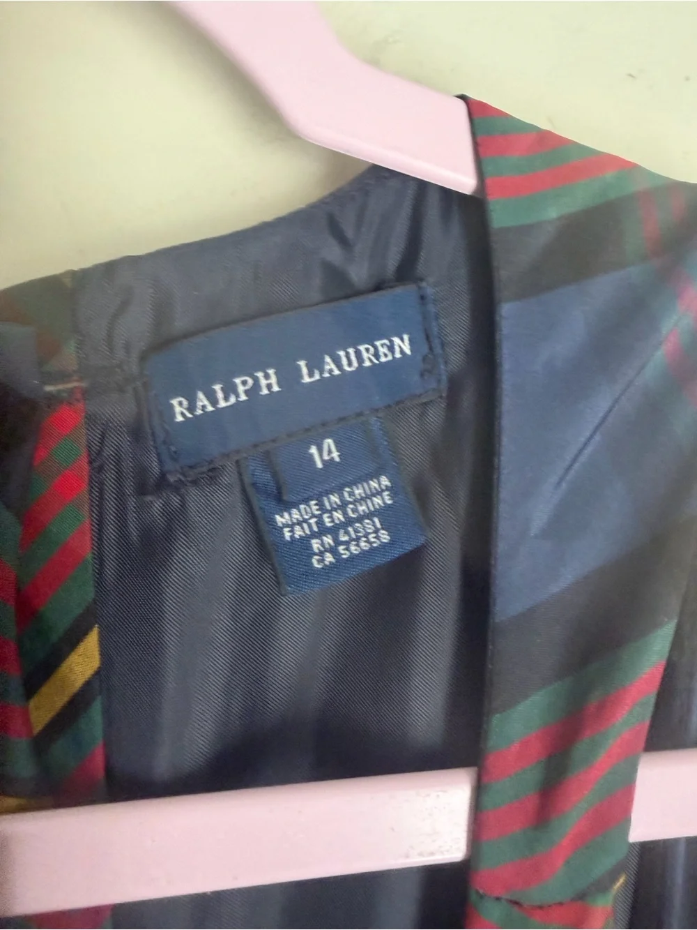 Ralph Lauren sleeveless fit